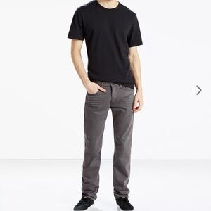 Levi’s 511 Slim Fit Jeans – Men’s 33x32 | Charcoal Gray | Like New